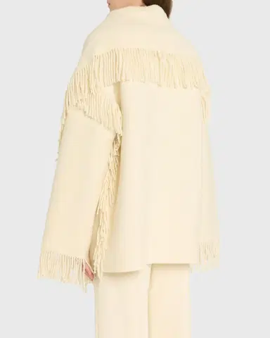 Toteme Fringed Scarf Jacket | Thumbnail 3