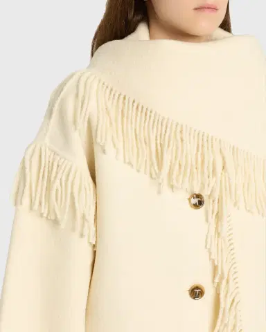 Toteme Fringed Scarf Jacket | Thumbnail 5