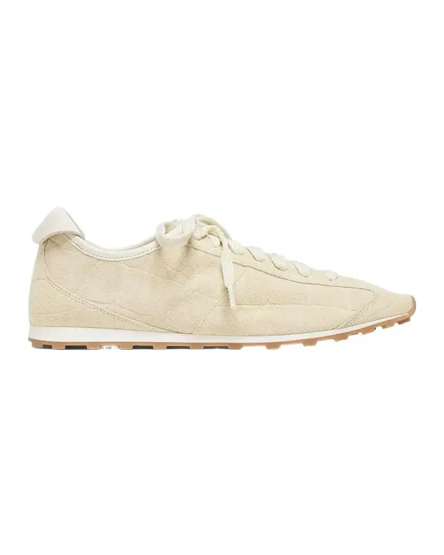 Jacquemus Les Tennis Croc-Embossed Suede Sneakers