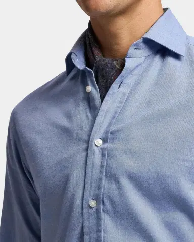 Ralph Lauren Purple Label Glen Check Flannel Shirt | Thumbnail 5