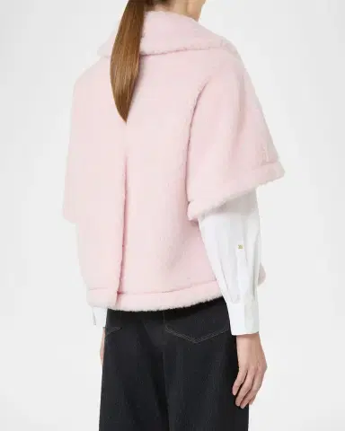 Max Mara Teddy Alpaca-Blend Cape | Thumbnail 3 Max Mara Teddy Alpaca-Blend Cape | Thumbnail 3