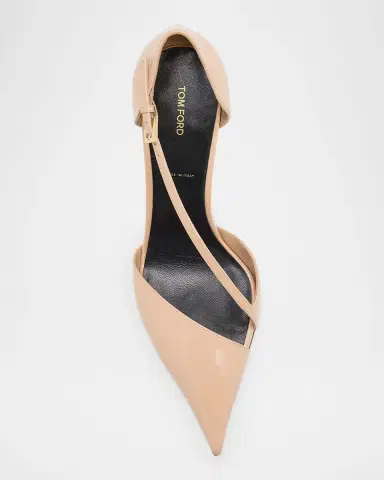 Tom Ford 100mm Queen Anne Patent Leather Pumps | Thumbnail 4 Tom Ford 100mm Queen Anne Patent Leather Pumps | Thumbnail 4