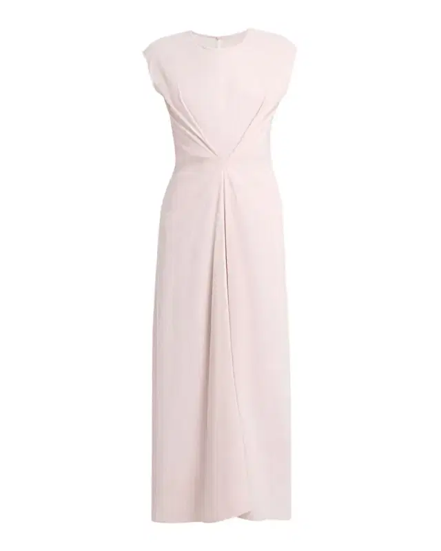 Miranda Cinched Slub Linen Midi Dress