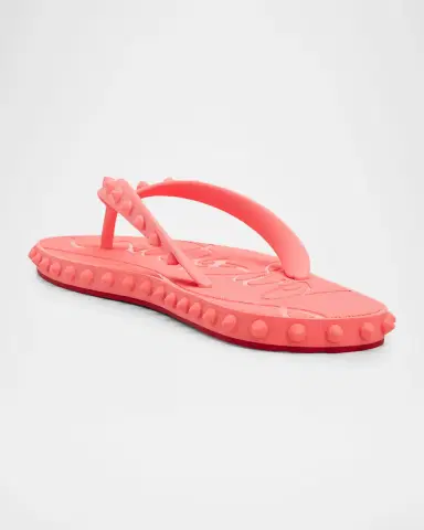 Christian Louboutin Loubi Donna Spike Flip Flops | Thumbnail 3 Christian Louboutin Loubi Donna Spike Flip Flops | Thumbnail 3
