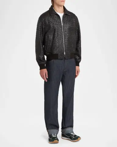 Bottega Veneta Orbit Metallic Net Runner Sneakers | Thumbnail 2