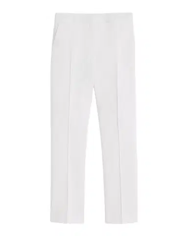 Max Mara Silk Slim-Leg Ankle Cigarette Pants | Thumbnail 1 Max Mara Silk Slim-Leg Ankle Cigarette Pants | Thumbnail 1