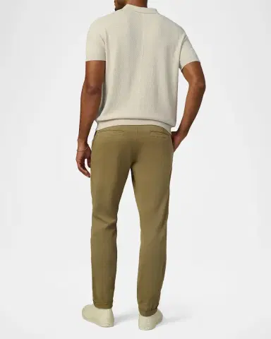 Joe's Jeans Men's Cotton Knit Short-Sleeve Polo Sweater | Thumbnail 6