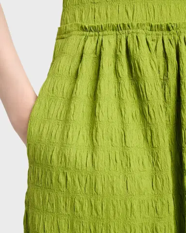 Proenza Schouler White Label Zoira Sleeveless Textured Cotton Maxi Dress | Thumbnail 5