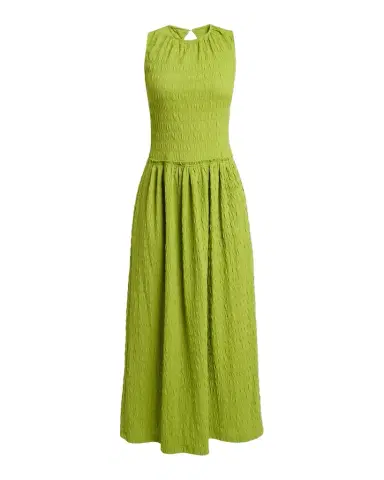 Proenza Schouler White Label Zoira Sleeveless Textured Cotton Maxi Dress | Thumbnail 1