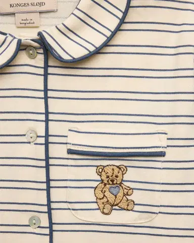Konges Slojd Kid 's Two-Piece Cotton Pajama Set, Size 18M-10 | Thumbnail 3