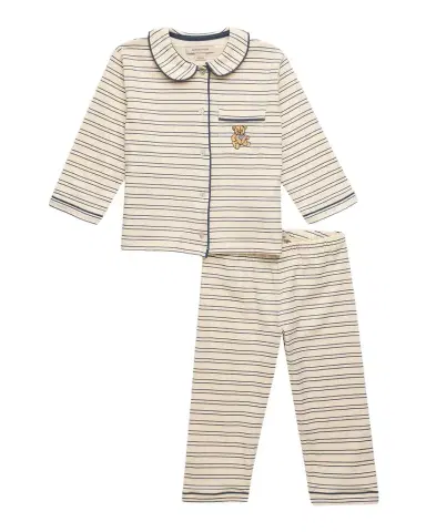 Konges Slojd Kid 's Two-Piece Cotton Pajama Set, Size 18M-10 | Thumbnail 1