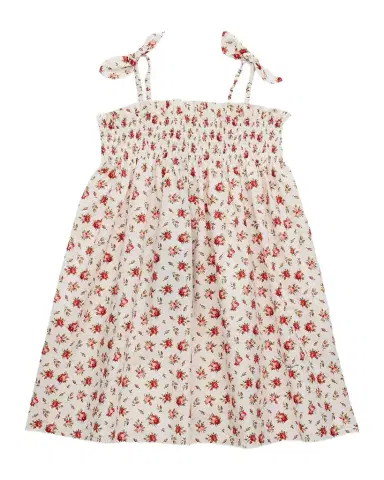 Dolce & Gabbana Girl's Small Rose-Print Poplin Dress, Size -6 | Thumbnail 1