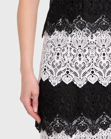 Carolina Herrera Lace-Trim Strapless Maxi Dress | Thumbnail 5 Carolina Herrera Lace-Trim Strapless Maxi Dress | Thumbnail 5