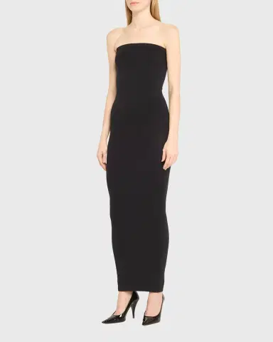 Wolford Fatal Strapless Convertible Midi Tube Dress | Thumbnail 4 Wolford Fatal Strapless Convertible Midi Tube Dress | Thumbnail 4