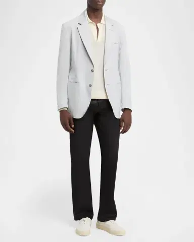 Tom Ford Men's Fine Cashmere Polo Sweater | Thumbnail 2