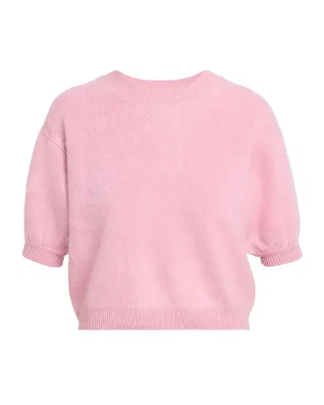 Juniper Short-Sleeve Cashmere Sweater