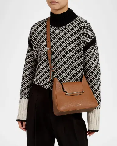 Strathberry Multrees Grain Leather Hobo Bag | Thumbnail 6 Strathberry Multrees Grain Leather Hobo Bag | Thumbnail 6