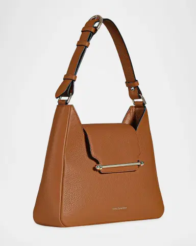 Strathberry Multrees Grain Leather Hobo Bag | Thumbnail 7 Strathberry Multrees Grain Leather Hobo Bag | Thumbnail 7