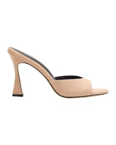 L'Agence 95mm Avery Suede Mules | Thumbnail 1 L'Agence 95mm Avery Suede Mules | Thumbnail 1
