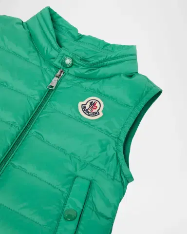 Moncler Boy 's Amaury Packable Down Gilet, Size 3M-3 | Thumbnail 2