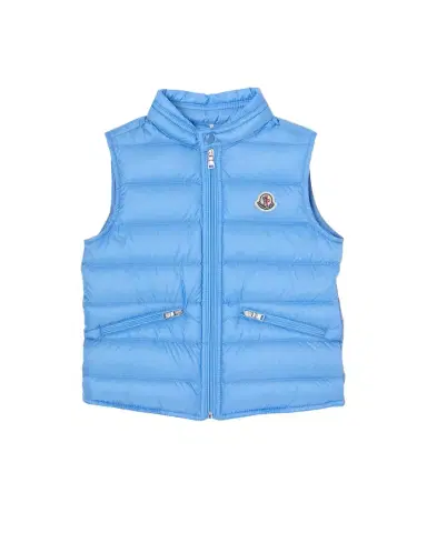 Moncler Boy 's Gui Packable Down Vest, Size 4- | Thumbnail 1 Moncler Boy 's Gui Packable Down Vest, Size 4- | Thumbnail 1
