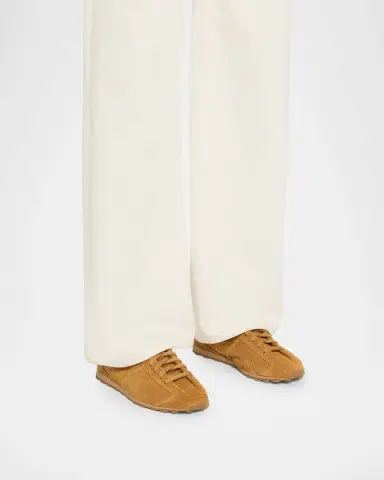 Jacquemus Les Tennis Embossed Suede Sneakers | Thumbnail 2
