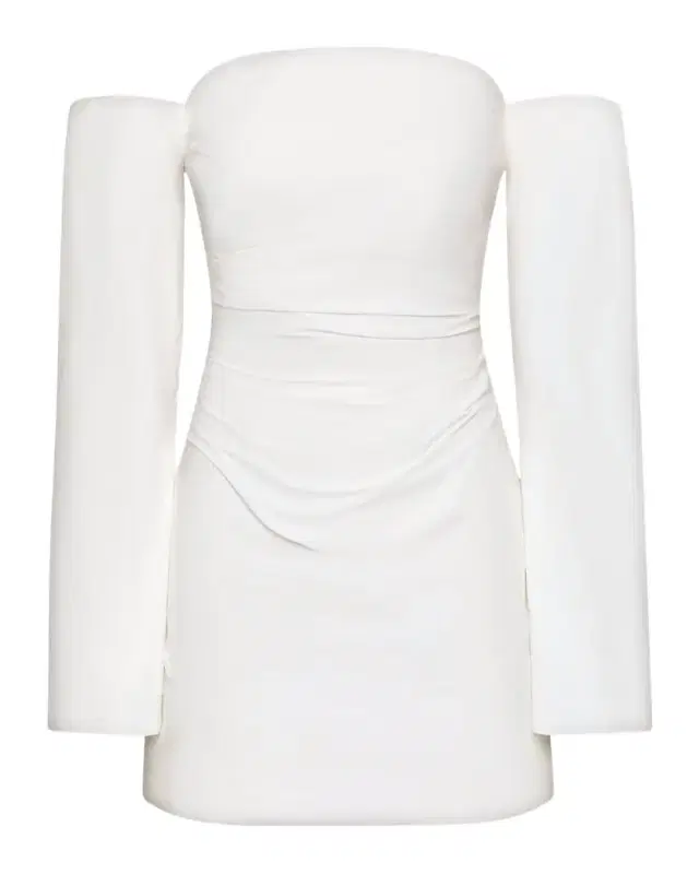 Martina Sleeved Off-Shoulder Mini Dress