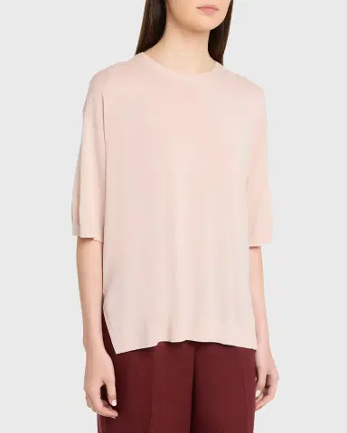 Lafayette 148 New York Drop-Shoulder Merino Wool Knit Sweater | Thumbnail 4 Lafayette 148 New York Drop-Shoulder Merino Wool Knit Sweater | Thumbnail 4