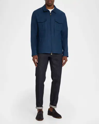 Sartorio Men's Joly Full-Zip Blouson | Thumbnail 2