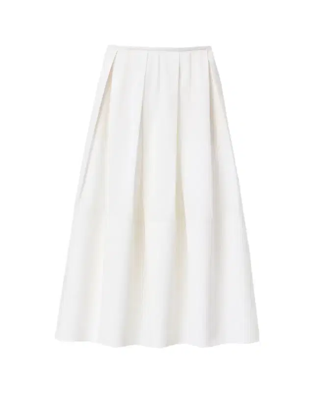 Lafayette 148 New York Pleated Organic Cotton Poplin Midi Skirt