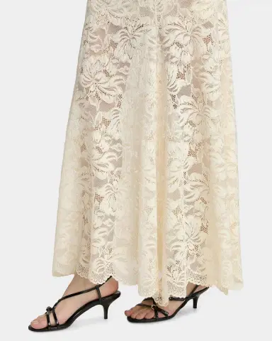 Rabanne Lace A-Line Maxi Skirt | Thumbnail 5 Rabanne Lace A-Line Maxi Skirt | Thumbnail 5