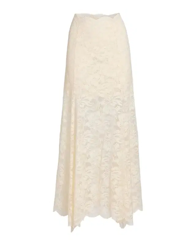 Rabanne Lace A-Line Maxi Skirt