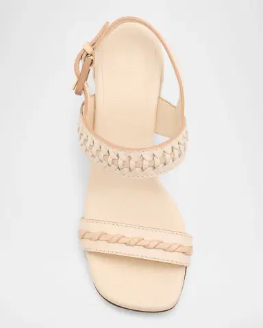 Zimmermann 85mm Alchemy Leather Block-Heel Sandals | Thumbnail 4