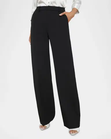 L 'AGENCE Livvy Straight-Leg Trousers | Thumbnail 4 L 'AGENCE Livvy Straight-Leg Trousers | Thumbnail 4