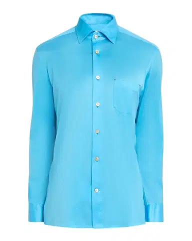 Kiton Men's Jersey Knit Chest-Pocket Button-Down Shirt | Thumbnail 1