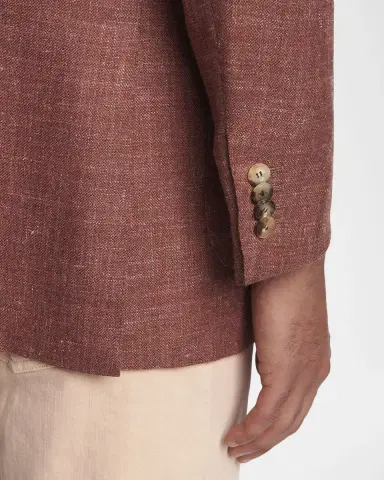 Kiton Men's Cashmere, Wool and Silk Single-Breasted Blazer | Thumbnail 8