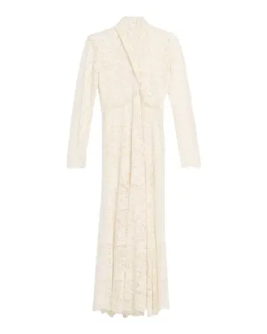 Rabanne Layered Lace Maxi Dress | Thumbnail 1 Rabanne Layered Lace Maxi Dress | Thumbnail 1