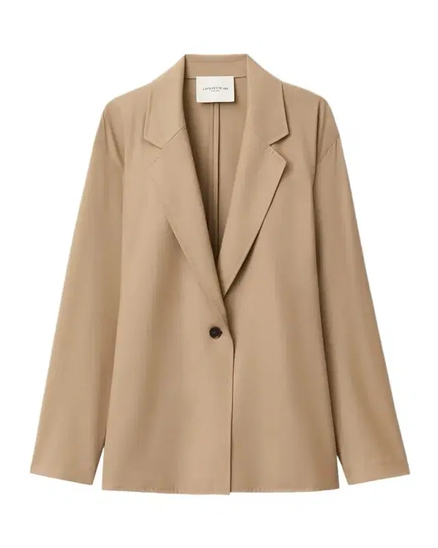 Lafayette 148 New York Belted Single-Button Blazer