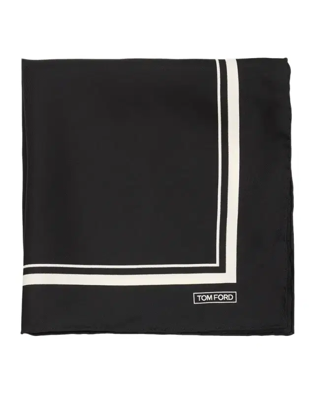 TOM FORD Men 's Silk Pocket Square