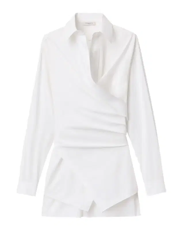 Lafayette 148 New York Convertible Long-Sleeve Poplin Shirt