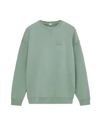 Loewe Men's Print-Embroidered Anagram Sweatshirt | Thumbnail 1 Loewe Men's Print-Embroidered Anagram Sweatshirt | Thumbnail 1