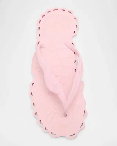 Zimmermann Seafoam Thong Sandals | Thumbnail 4 Zimmermann Seafoam Thong Sandals | Thumbnail 4