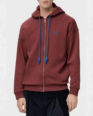 Loewe Men's Anagram Zip-Up Hoodie | Thumbnail 4 Loewe Men's Anagram Zip-Up Hoodie | Thumbnail 4