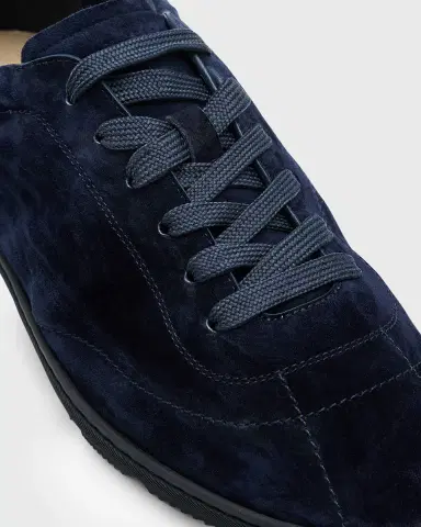 Brunello Cucinelli Men's Unlined Suede Low-Top Sneakers | Thumbnail 3 Brunello Cucinelli Men's Unlined Suede Low-Top Sneakers | Thumbnail 3