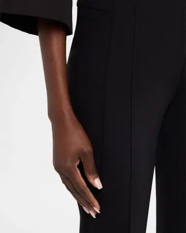 Lafayette 148 New York Gramercy Cropped Slim-Fit Pintuck Pants | Thumbnail 5 Lafayette 148 New York Gramercy Cropped Slim-Fit Pintuck Pants | Thumbnail 5