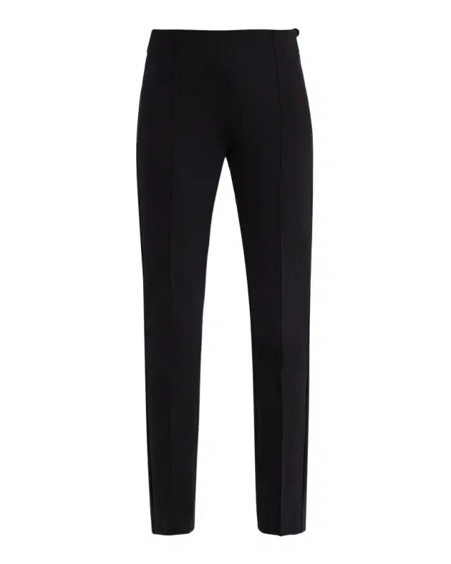 Lafayette 148 New York Gramercy Cropped Slim-Fit Pintuck Pants