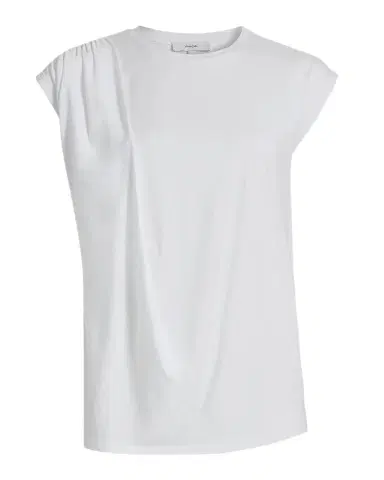 Vince Relaxed Short-Sleeve Draped Tee | Thumbnail 1