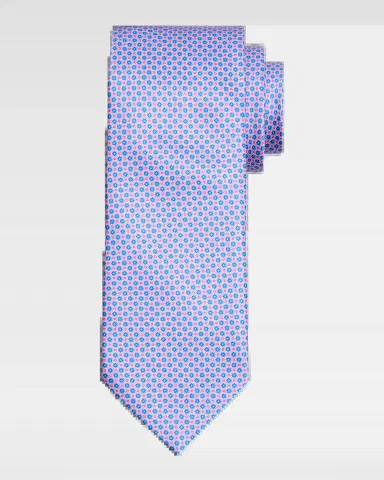 Stefano Ricci Men's Micro-Floral Silk Tie | Thumbnail 2