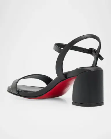 Christian Louboutin 55mm Jane Leather Ankle-Strap Sandals | Thumbnail 4 Christian Louboutin 55mm Jane Leather Ankle-Strap Sandals | Thumbnail 4