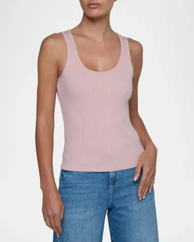 L'Agence Adira Scoop-Neck Tank Top | Thumbnail 4